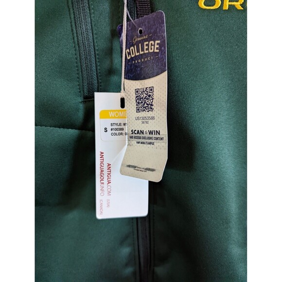Oregon Ducks Green Softshell Jacket NWT Women's Small - Picture 2 of 7